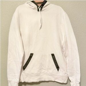 Michael Kors White Hoodie with Black Accents